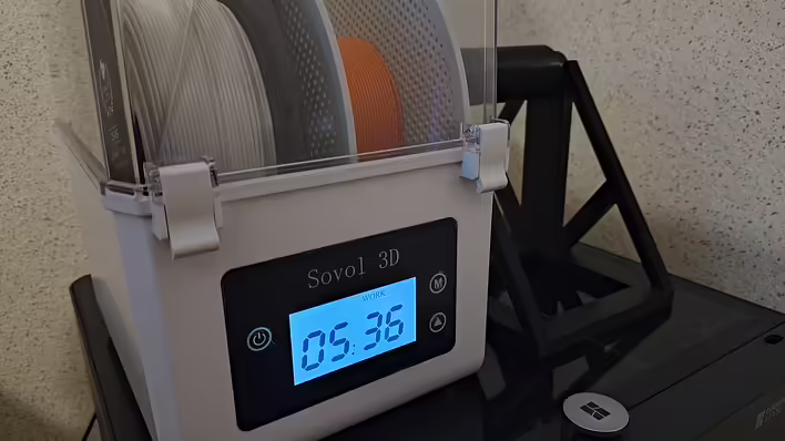 Сушка філаменту PLA та PETG