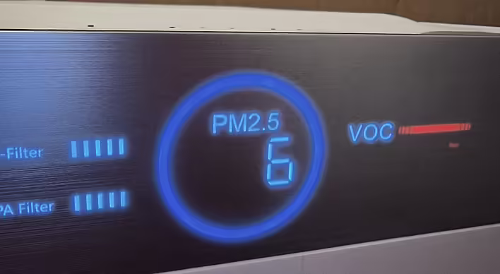 Що таке PM2.5 і VOC? Купили очисник повітря TOSHIBA CAF-Y92XPL