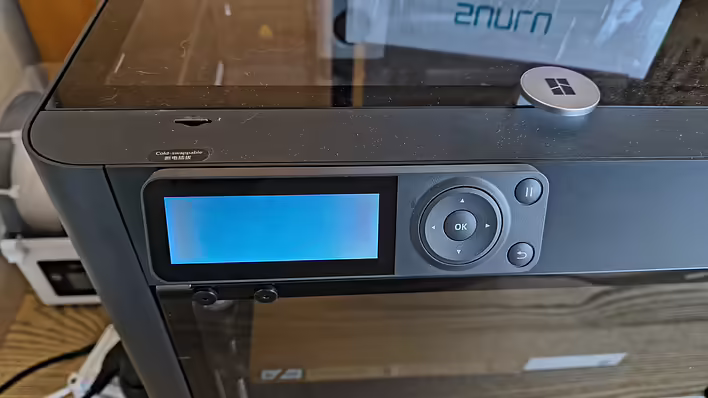 Не працює екран після транспортування Bambu Lab P1S